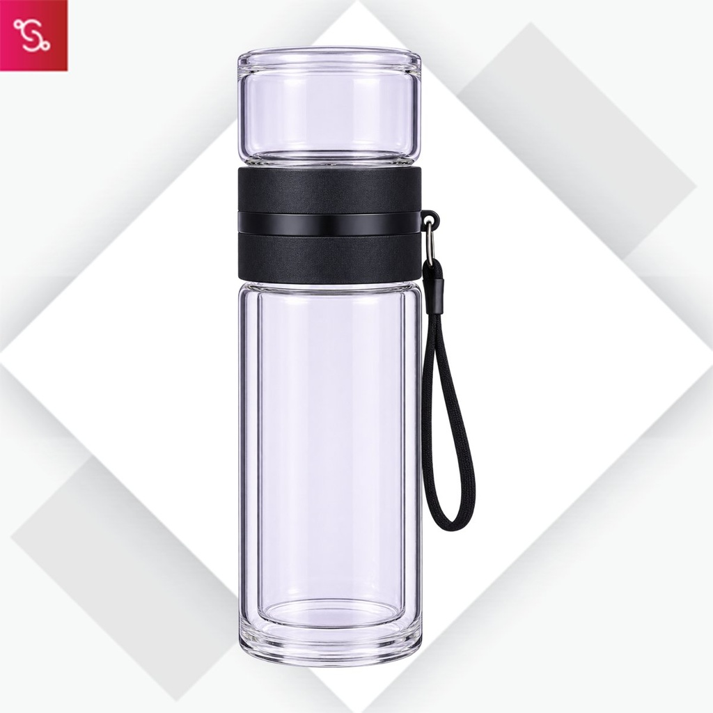 Brew (Borosilicate Bottle with Tea Infuser (300ml))