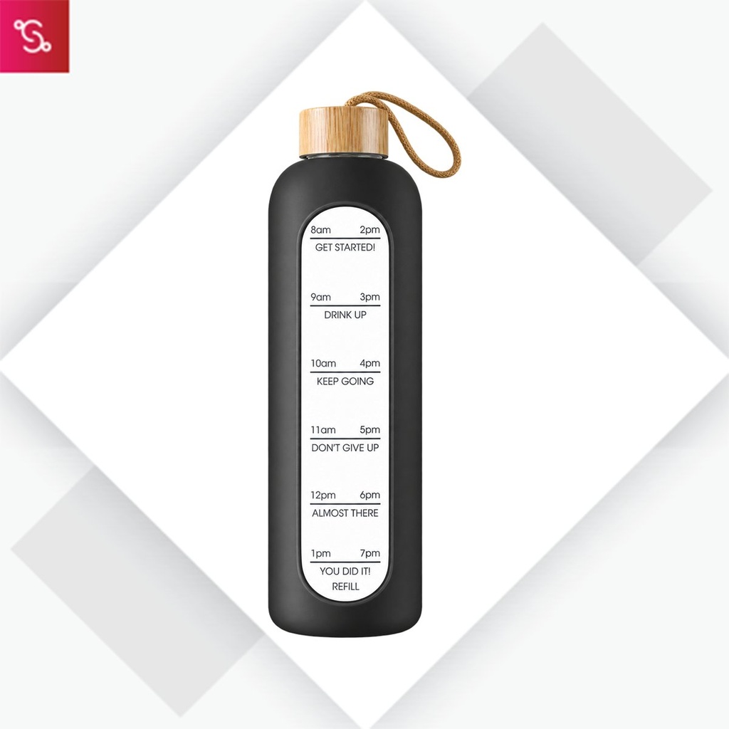 Remindr (Motivational Glass bottle (1000ml))
