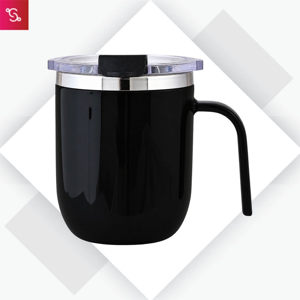 Java (Stainless Steel Mug with Handle (450ml))