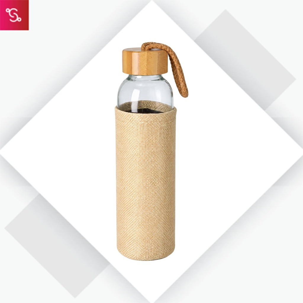[SUG-DB89] Eco Goblet (Glass Bottle + Sleeve (520ml))