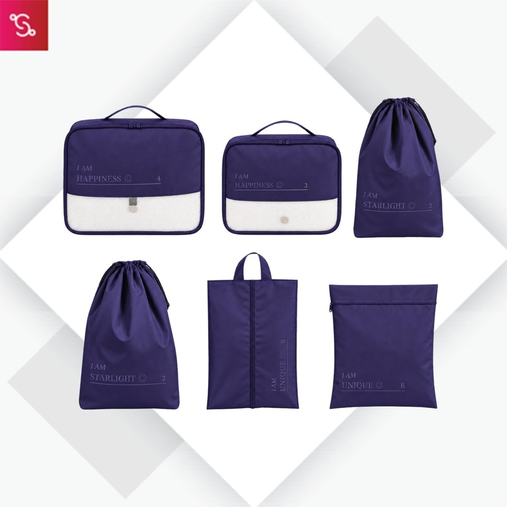 [SUG-TB36] Packing Cubes (Travel Packing Organizers (6pc set))
