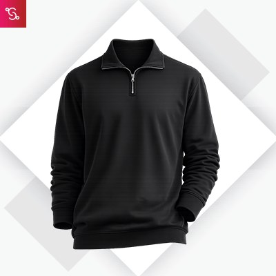 [SSNI-HALF-ZIP-SWEATSHIRT] Snitch Half-Zip Sweatshirt