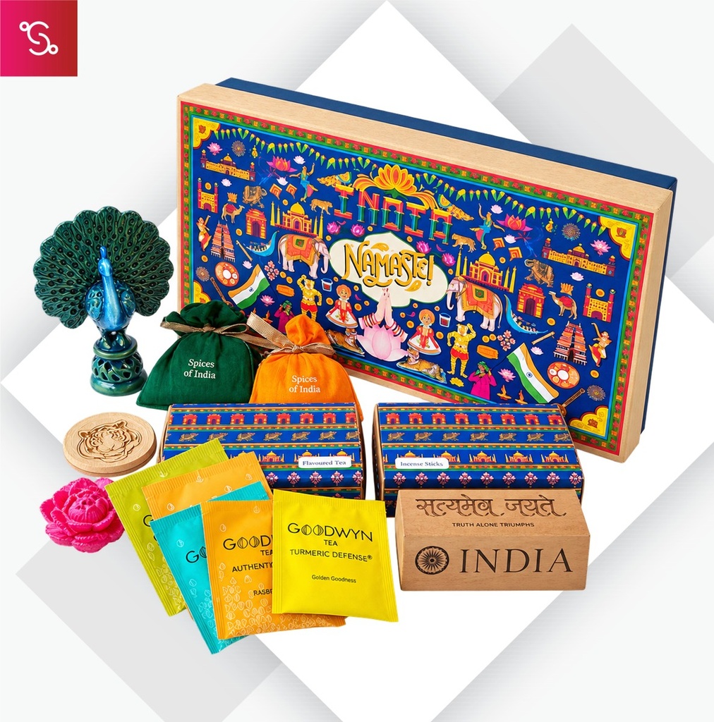 [STGT-2606] India in a Box - Kitsch - Large