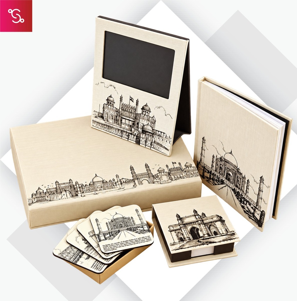 [STGT-2611] India in a Box - Sketches - Large - Art Silk