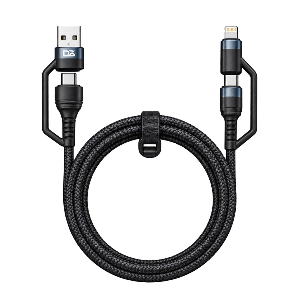 4-in-1 Universal Braided Charging Cable