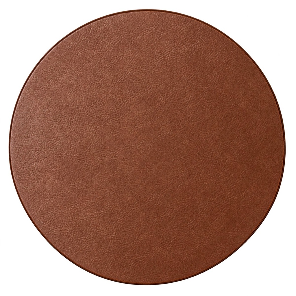 Orb Vegan Leather Mouse Pad