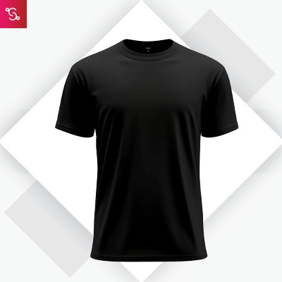 Snitch Oversized Fit Round Neck - Black