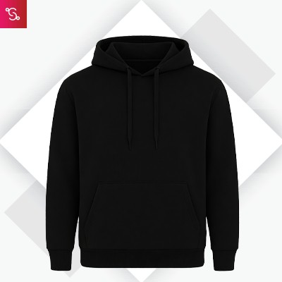 Snitch Solid Hoodie - Black