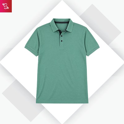 Stellers Nanodry Golf Polo - Apple Green