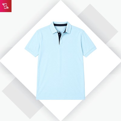 Stellers Nanodry Golf Polo - Ice Blue