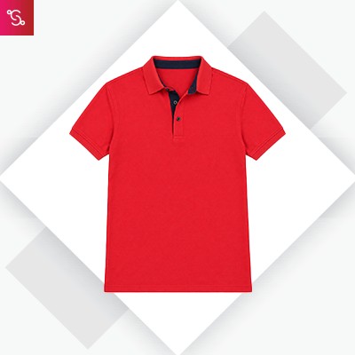 Stellers Nanodry Golf Polo - Mi Red