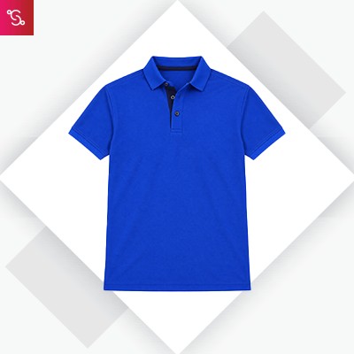 Stellers Nanodry Golf Polo - Royal Blue