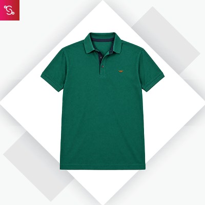 Stellers Nanodry Golf Polo - Teal Green