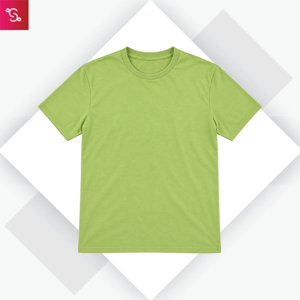 Caslay Organic Crew Neck T-Shirt - Olive Green