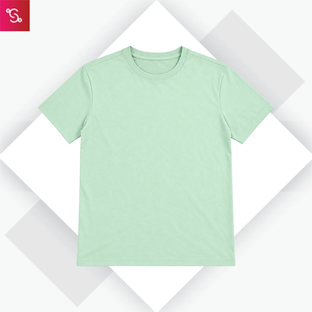 Caslay Organic Crew Neck T-Shirt - Jade Green