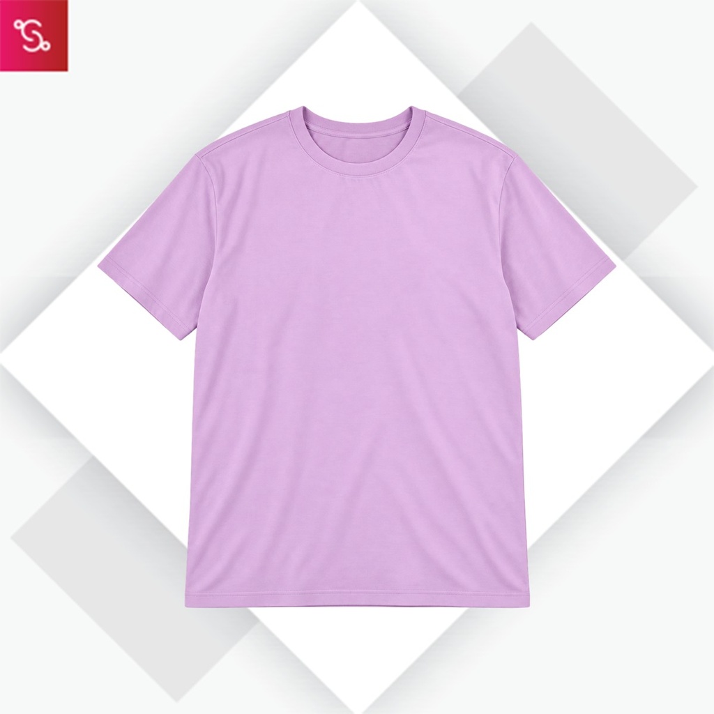 Caslay Organic Crew Neck T-Shirt - Lavender