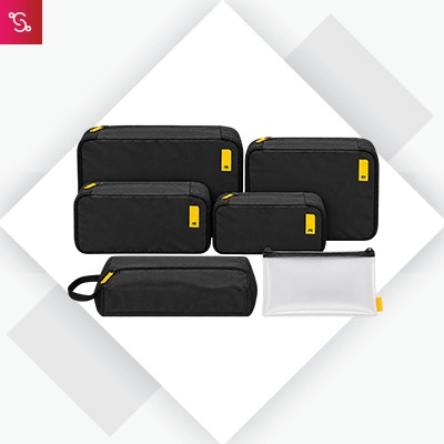 Mokobara Packing Cubes - Set of 6