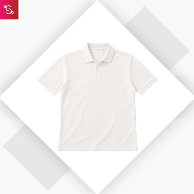 Adidas 100% Cotton Tipping Polo T-Shirt - White (IX3307)