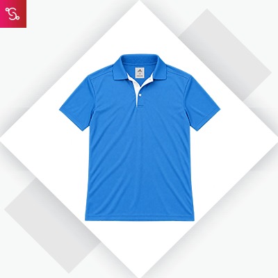 Adidas Dryfit Polo T-Shirt - Blue (FI0637)