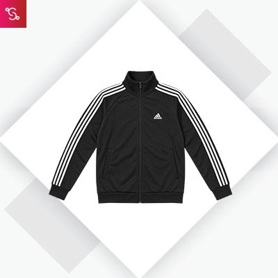 Adidas Jacket - Black / White (CW1481)