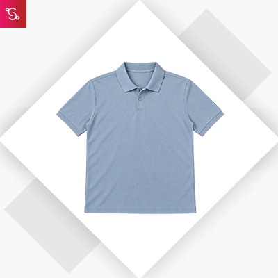 Adidas Poly Cotton Polo T-Shirt - Tac Blue (DN3097)