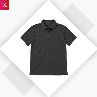 Adidas Poly Cotton Polo T-Shirt - Black (DP6041)
