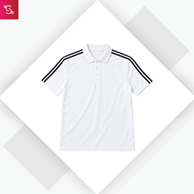 Adidas Poly Cotton Polo T-Shirt - White (JI5759)
