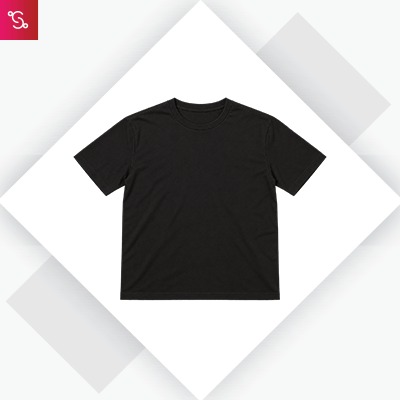 Adidas Round Neck Cotton T-Shirt - Black (IY3821)