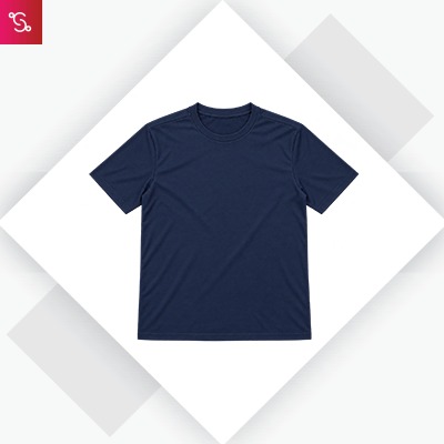 Adidas Round Neck T-Shirt - Navy (DN3226)