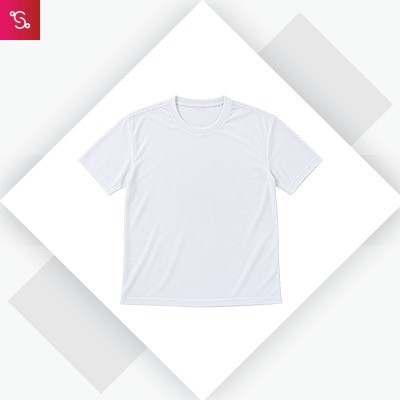 Crocodile Crew Neck Dryfit 909 - White