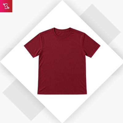 Crocodile Crew Neck Dryfit 909 - Wine