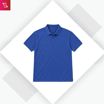 Crocodile Polo Cotton 905 - Royal Blue