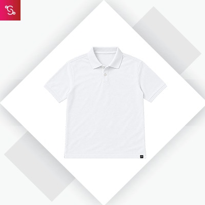 Crocodile Polo Cotton 905 - White