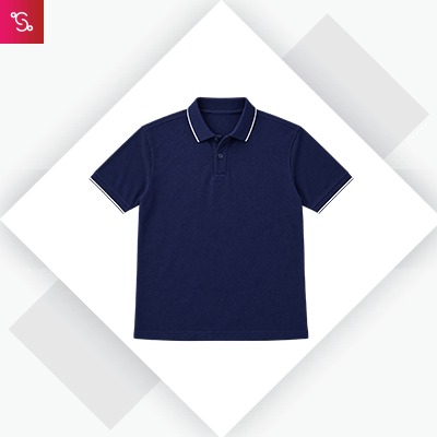 Crocodile Polo Poly Cotton 902 - Navy