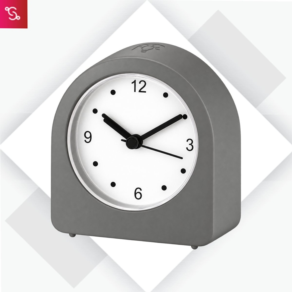 [SANM-A125] Night lamp clock with Alarm and Super Sweep movement