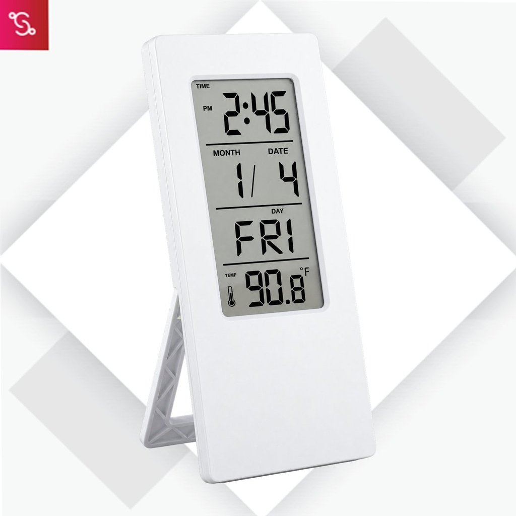 [SANM-A133] See Thru clock with temperature