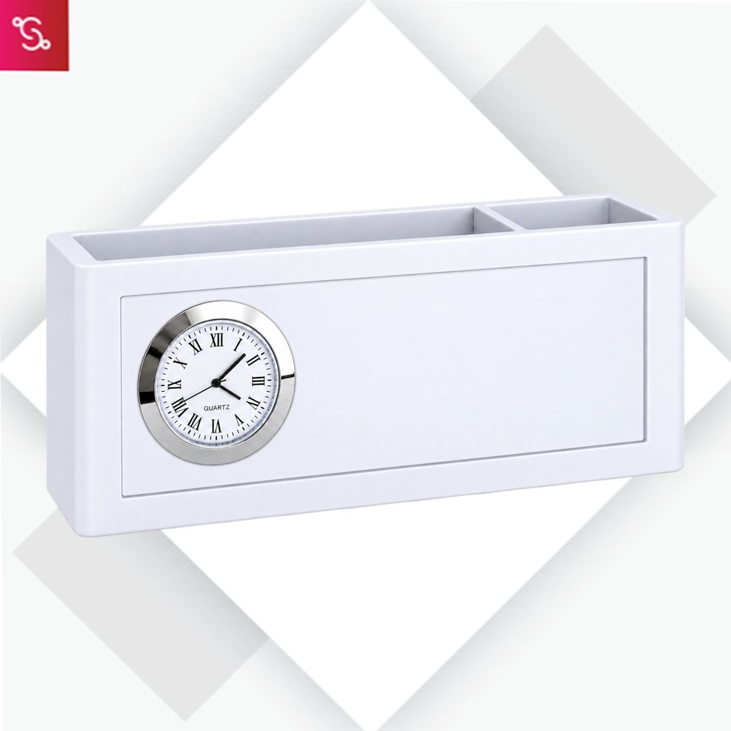 [SANM-A136] Clock with tumbler and full side branding area