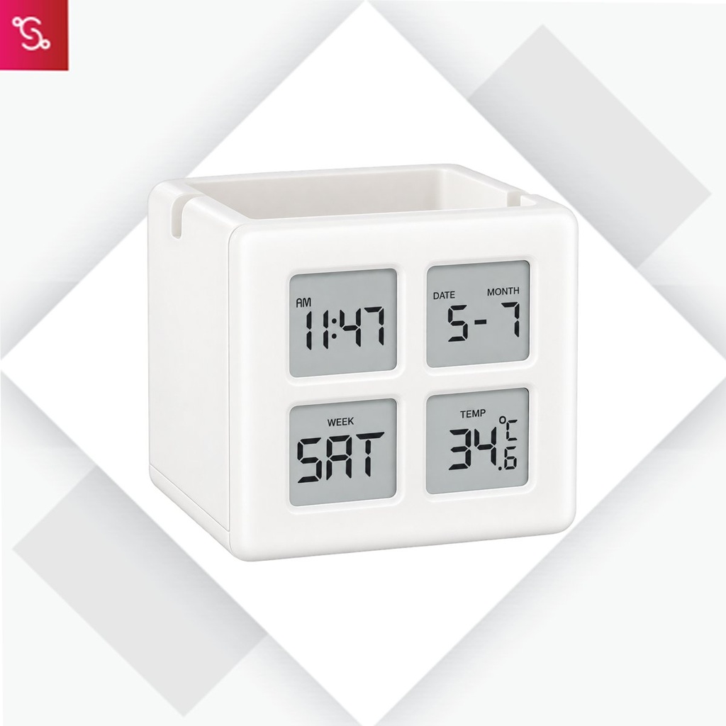 [SANM-A137] Multifunction Magic Table Clock with Tumbler