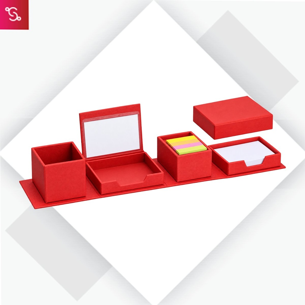 [SANM-B58C] Transformer expandable cube: complete desk set