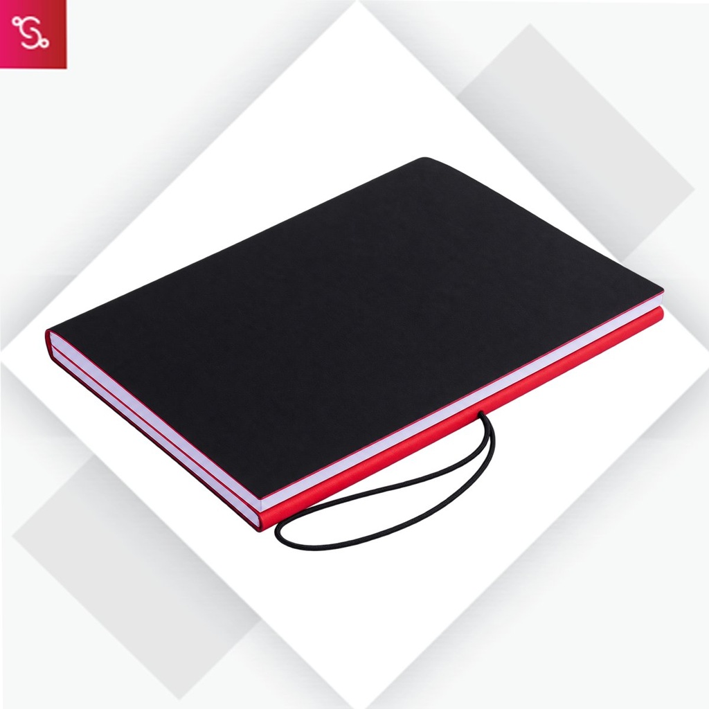 [SANM-B115] Double side folding notebook with Elastic Fastener