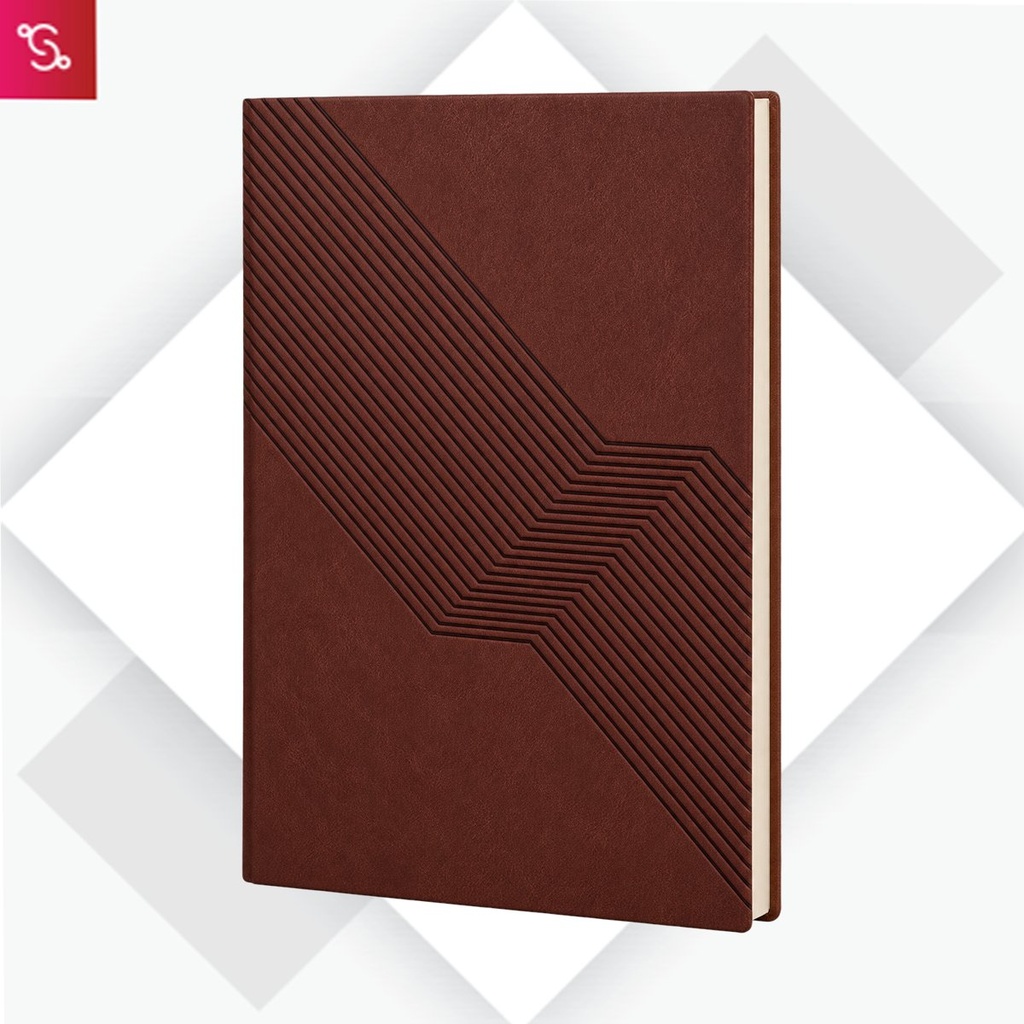 [SANM-B123] Ambience A5 notebook with memorandum & Bookmark ribbon