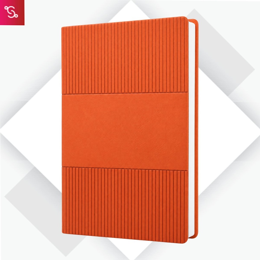 [SANM-B137] Double strip A6 size PU notebook