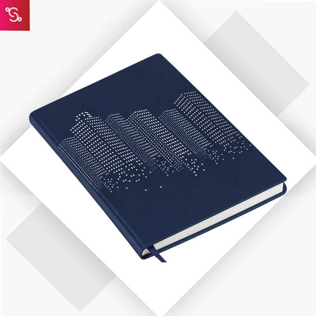 [SANM-B190] CityLife PU notebook with Memorandum and Bookmark Ribbon