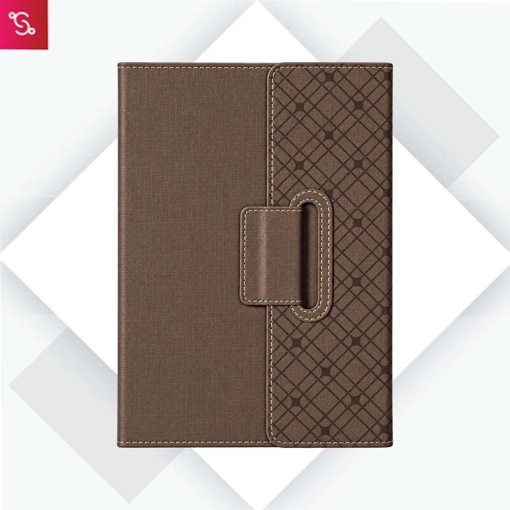 [SANM-B201] FoldBook Nook: A5 Notebook with magnetic flap closure