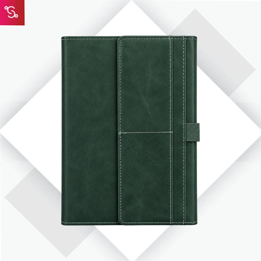 [SANM-B202] FoldBook Stash: A5 Notebook with magnetic flap closure