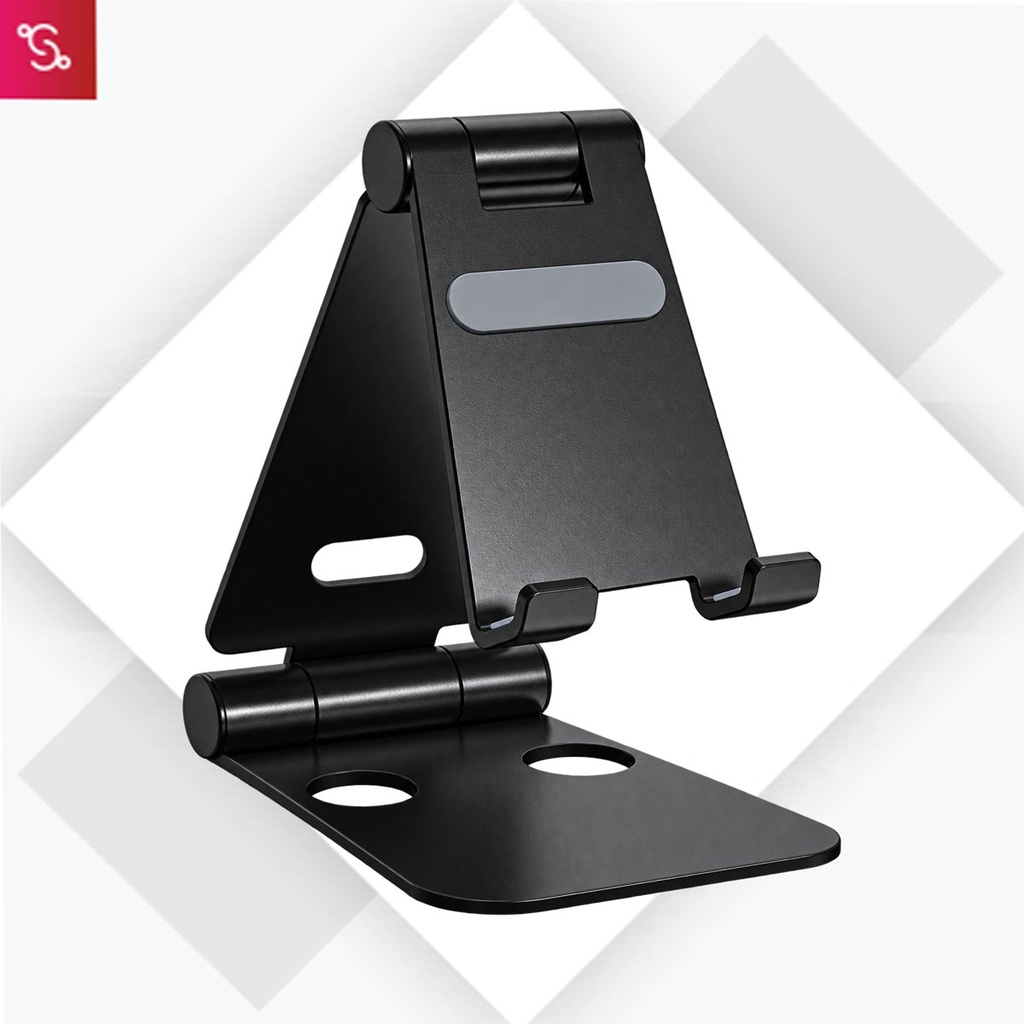 [SANM-E319a] Flexo II: Folding Metal Mobile Stand for Smartphones and Tabs