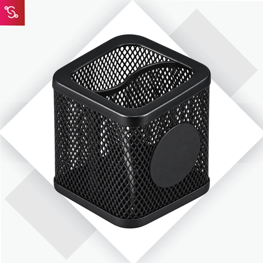 [SANM-E377] Orbit Wave Cube: Square Wiro tumbler with S shape partition & Round Branding Plate