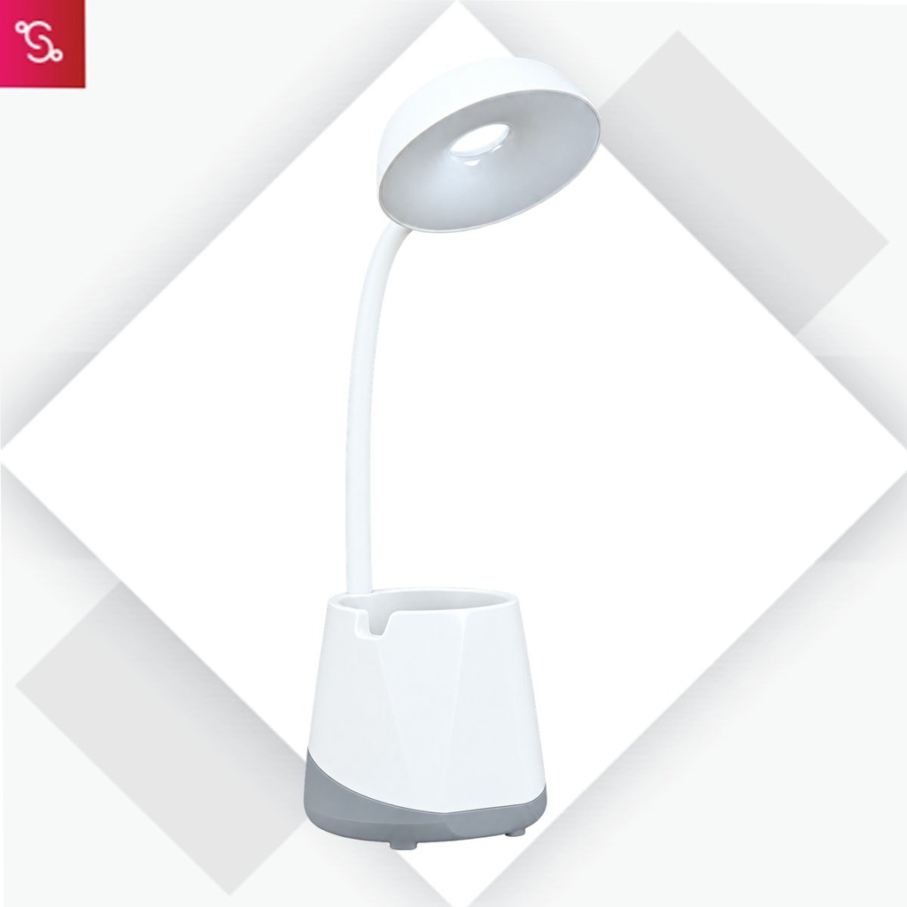 [SANM-E382] PenZen Sphere: Rechargeable lamp with tumbler & Phone stand