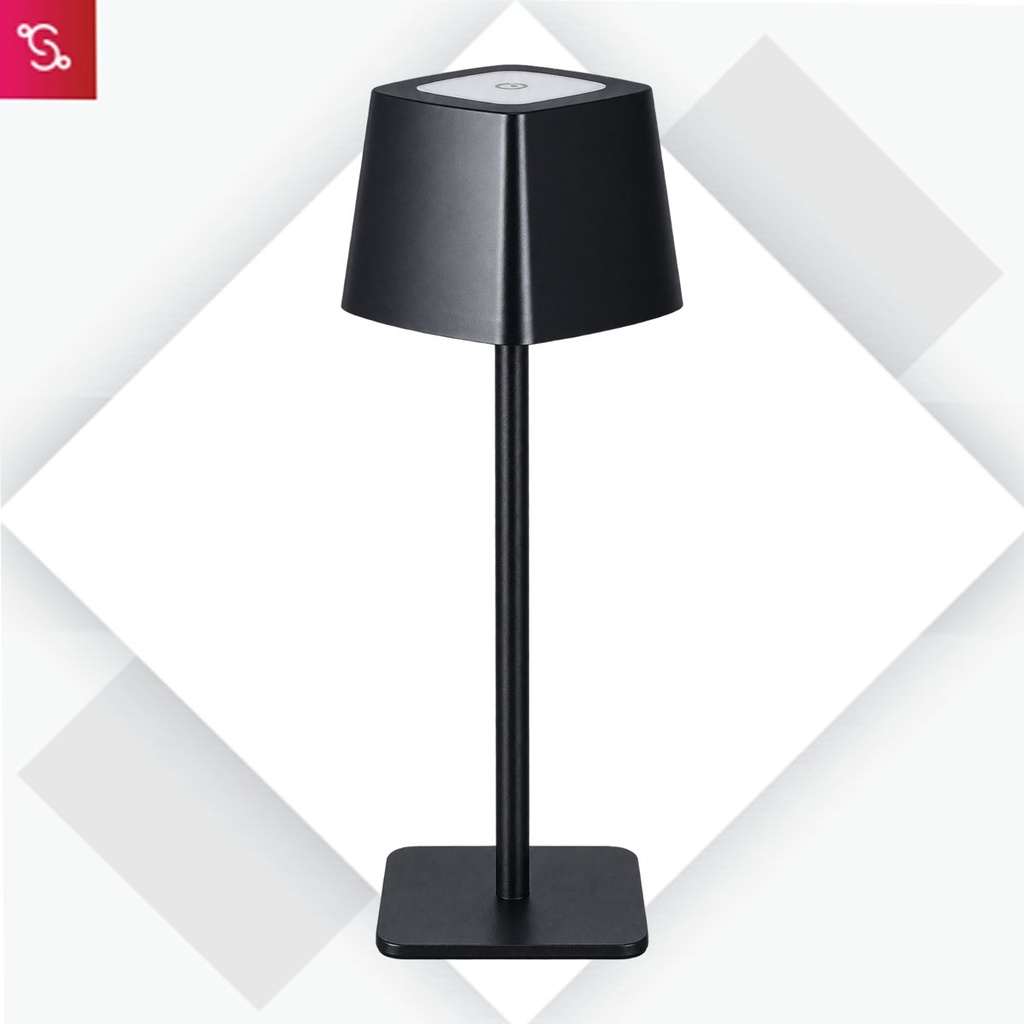 [SANM-E393] LumiBloc: Rechargeable Metal Table Lamp
