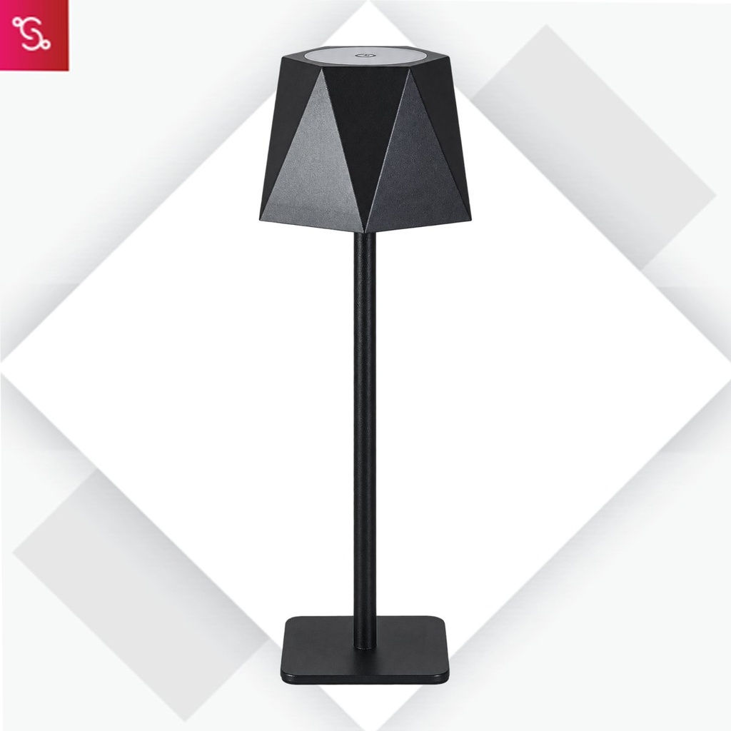 [SANM-E395] DuneLume: Rechargeable Metal Table Lamp